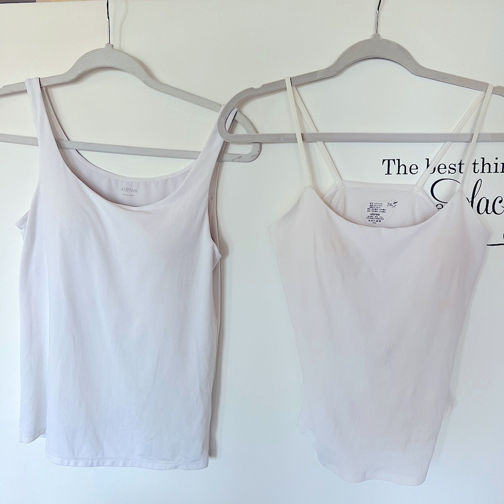 Uniqlo AIRism Bra Tops. Bundle